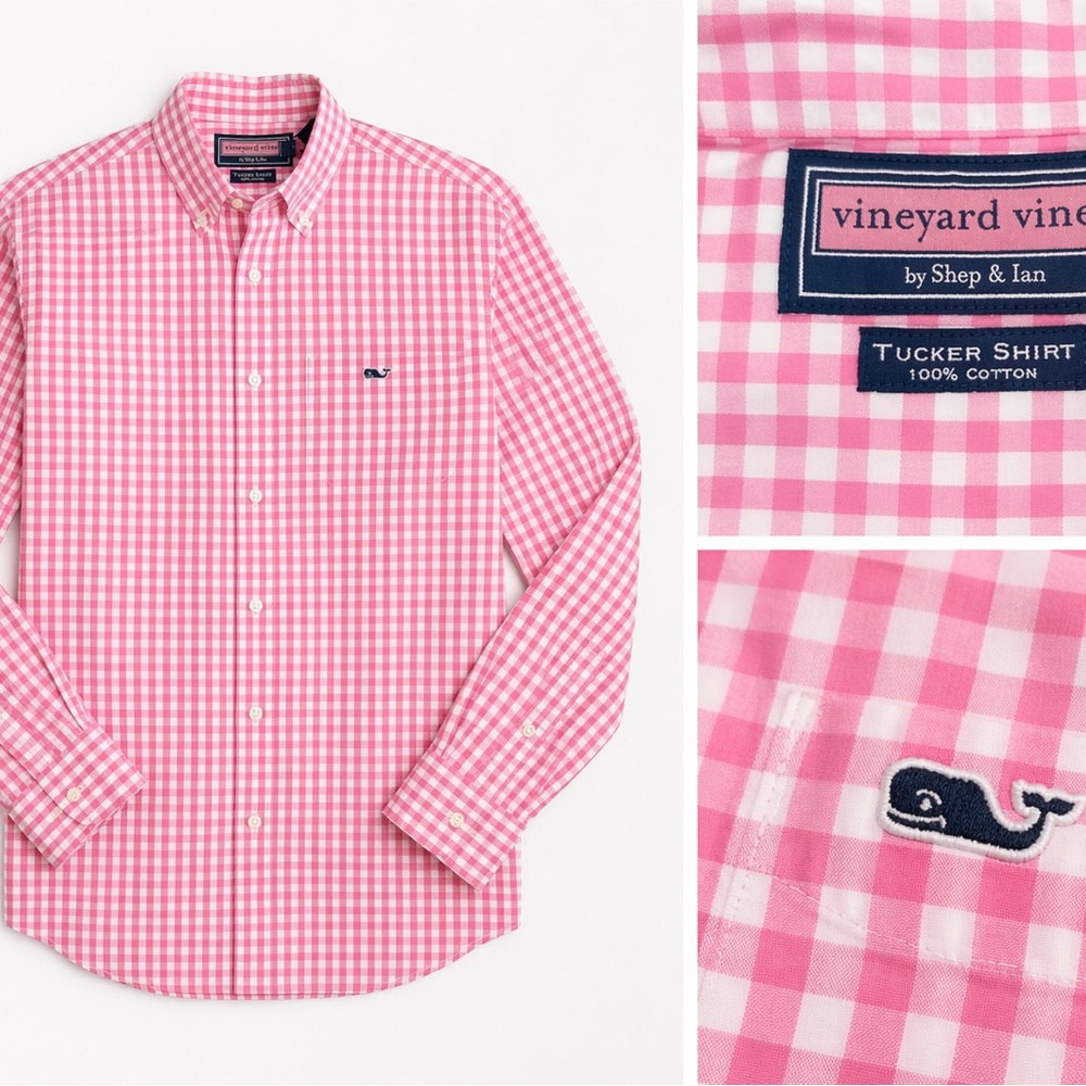Men’s Vineyard Vines Large Button Down Shirt, Good Condition